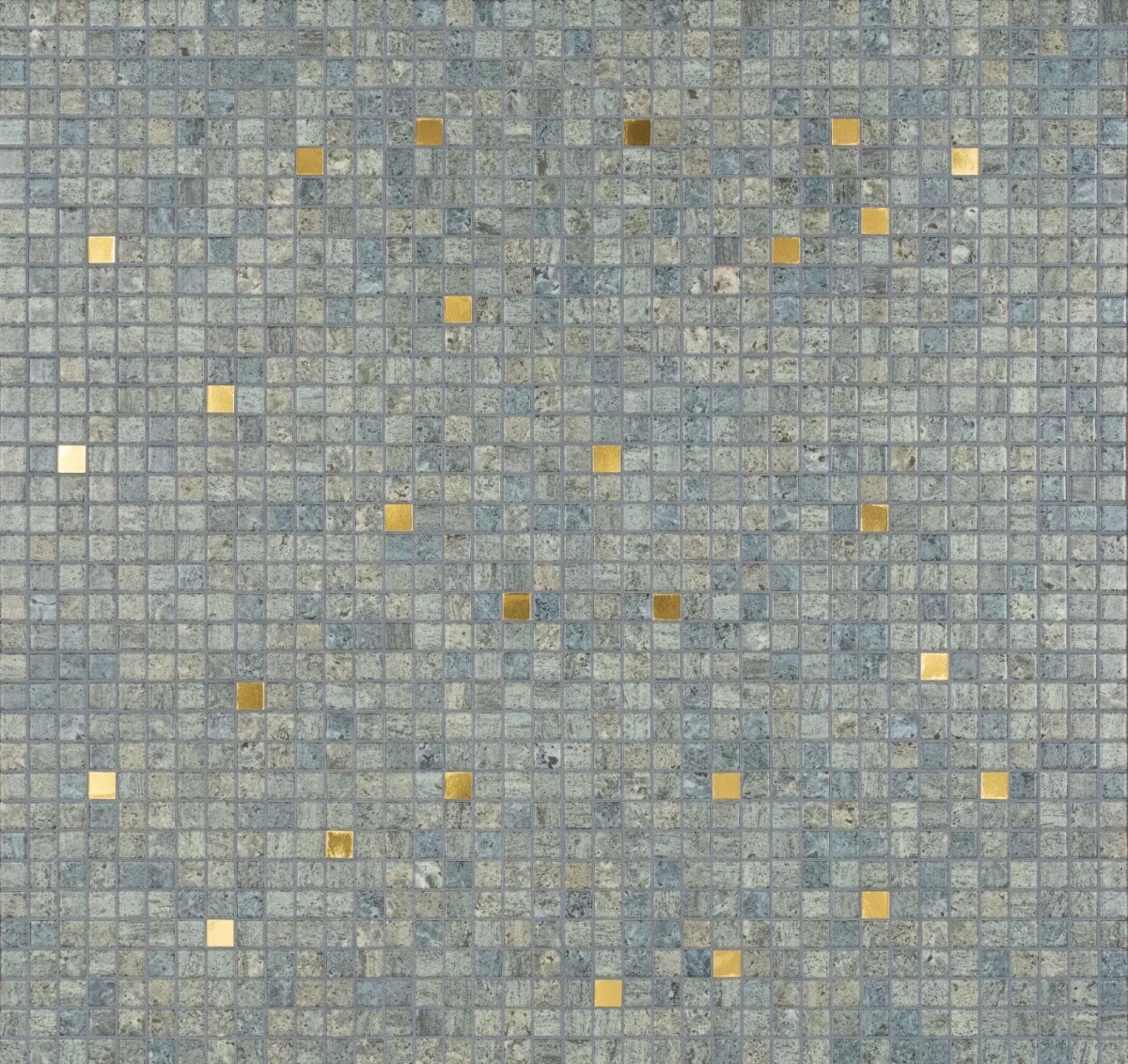 Стеклянная мозаичная смесь Ezarri Bali Stone Gold